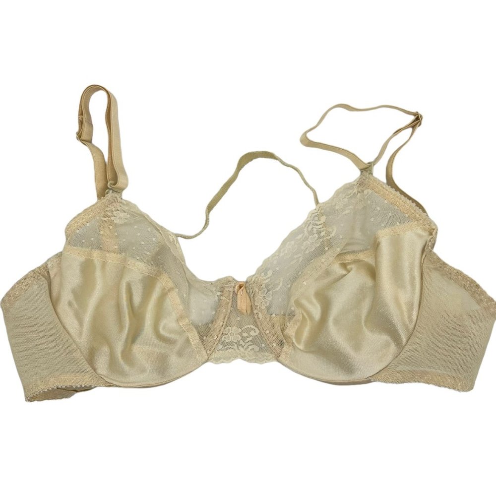 Backless by Smoothie Convertible Ivory Underwire Bra #164 36B